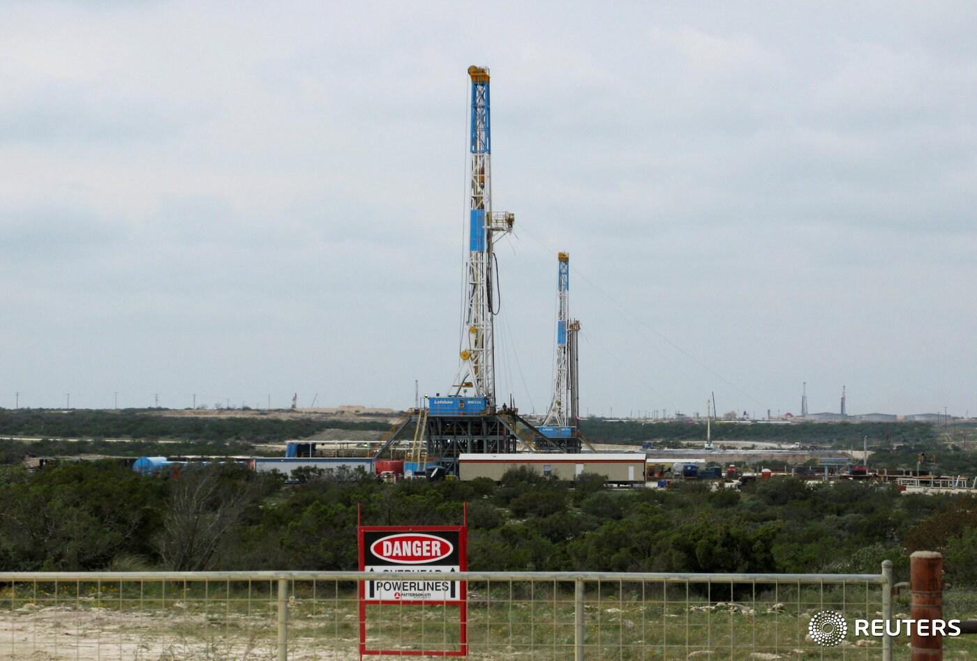미국 텍사스주에 위치한 셰일 오일 시추 시설 ⓒ 로이터=뉴스1 ⓒ News1 민선희 기자
