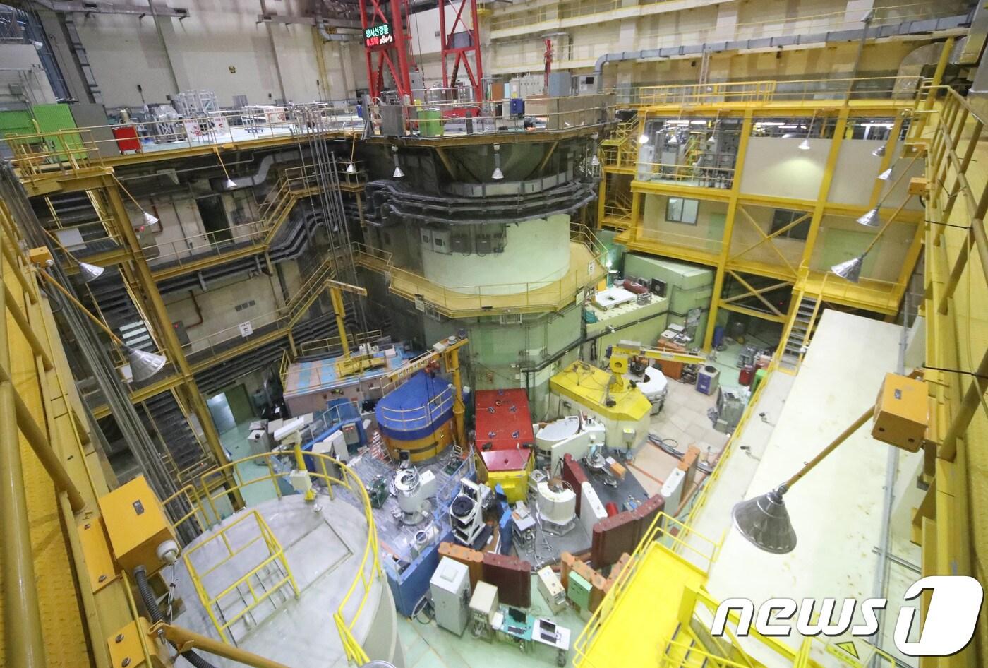 대전 유성구 한국원자력연구원에 있는 연구용 원자로 하나로 2017.12.5./뉴스1 ⓒ News1 주기철 기자