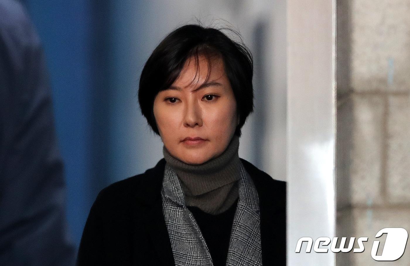 본문 이미지 - 최서원(개명 전 최순실) 씨의 조카 장시호 씨. 2017.12.6/뉴스1 ⓒ News1 박지혜 기자