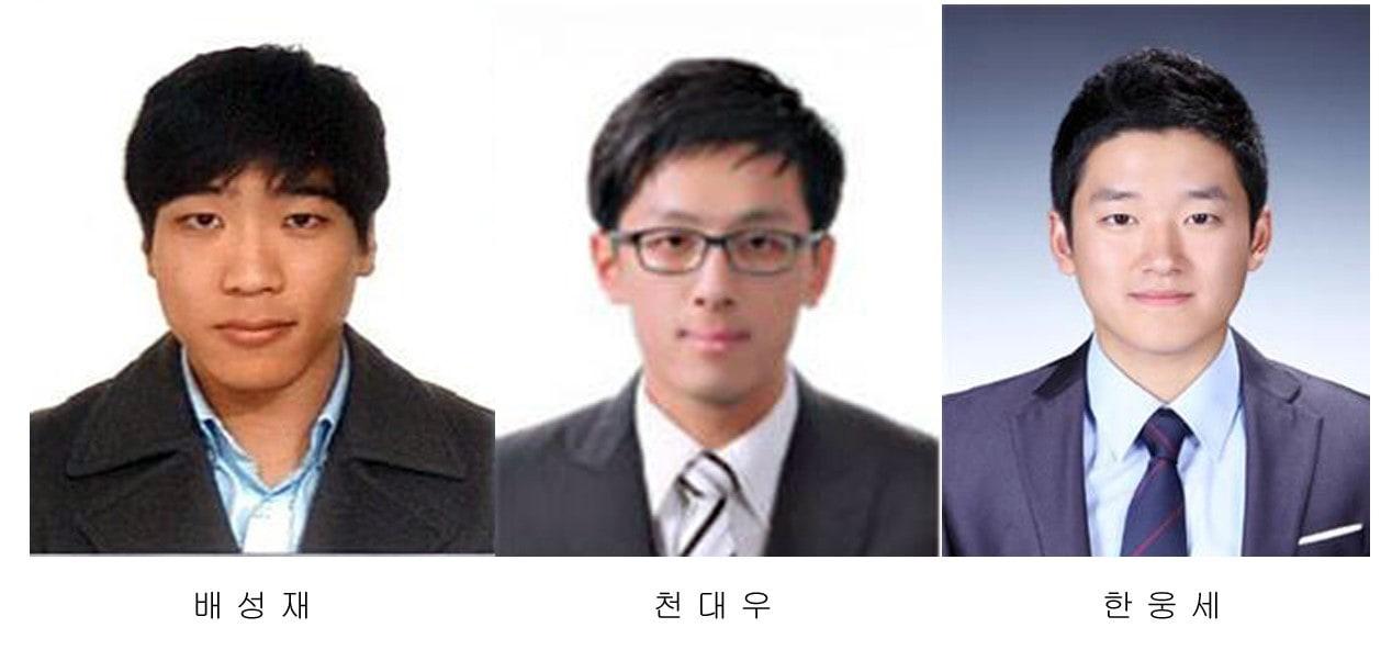 본문 이미지 - 전북대학교 법학전문대학원 배성재, 천대우, 한웅세 학생이 018년도 검사 임용에 합격했다. 3명은 호남권 대학 가운데 가장 많은 합격자다.ⓒ News1