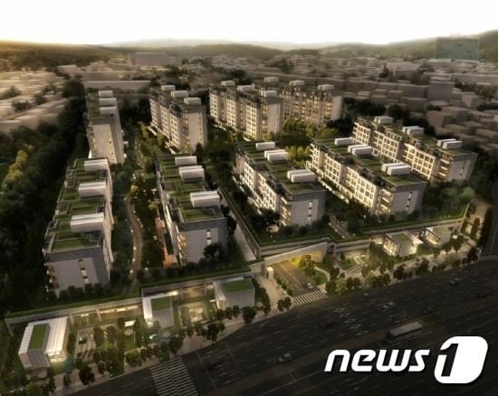 본문 이미지 - 서울 용산구 한남동에 들어서는 '나인원한남' 조감도/사진제공=대신F&Iⓒ News1