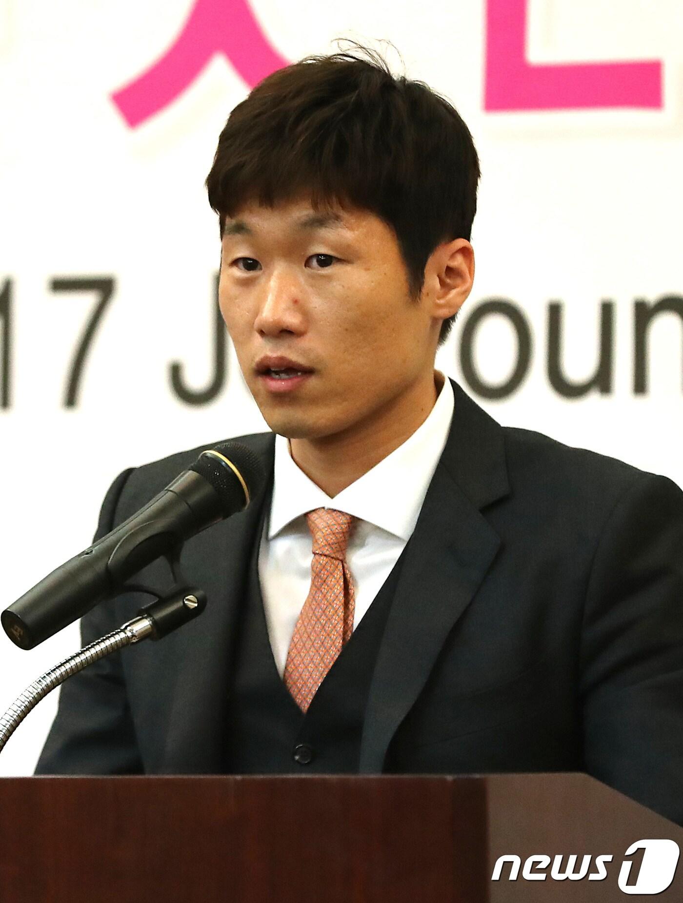 본문 이미지 - 박지성 대한축구협회 유스전략본부장 겸 JS파운데이션 이사장. /뉴스1 ⓒ News1 오장환 기자