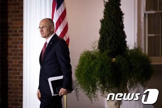 본문 이미지 - 앤드루 퍼즈더  유럽연합&#40;EU&#41; 주재 미국 대사 후보자. ⓒ AFP=뉴스1 ⓒ News1 우동명 기자