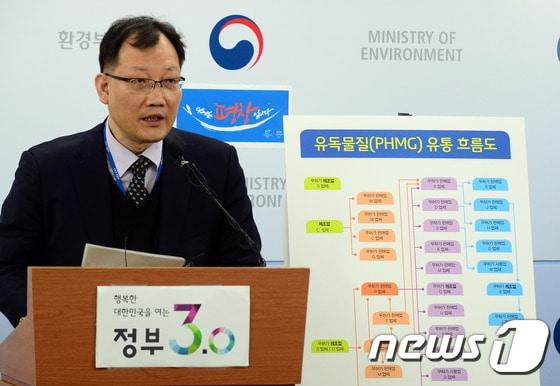 본문 이미지 - 박봉균 화학물질안전원장 ⓒ 뉴스1 장수영 기자