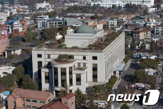 본문 이미지 - 서울 종로구 재동 헌법재판소 전경. ⓒ News1 사진공동취재단