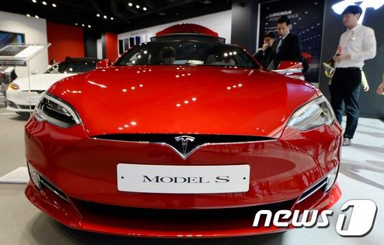 본문 이미지 - 테슬라 모델S. ⓒ News1 안은나 기자