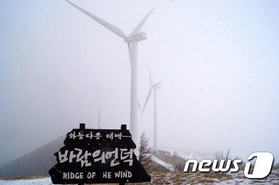 본문 이미지 - 2일 강원지방기상청은 오후 5시를 기해 도내 산지와 태백에 내려져있던 대설주의보롤 해제했다. 2017.3.2/뉴스1 ⓒ News1