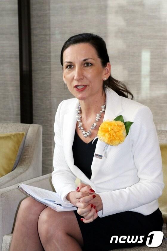 본문 이미지 - 모니카 팔라트코파 체코관광청장ⓒ News1