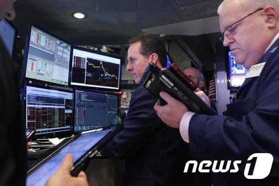 본문 이미지 - 뉴욕증권거래소. ⓒ AFP=뉴스1