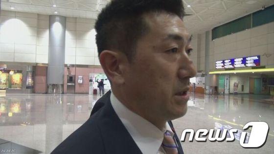 본문 이미지 - 아카마 지로 일본 총무성 부대신(NHK 캡처) ⓒ News1