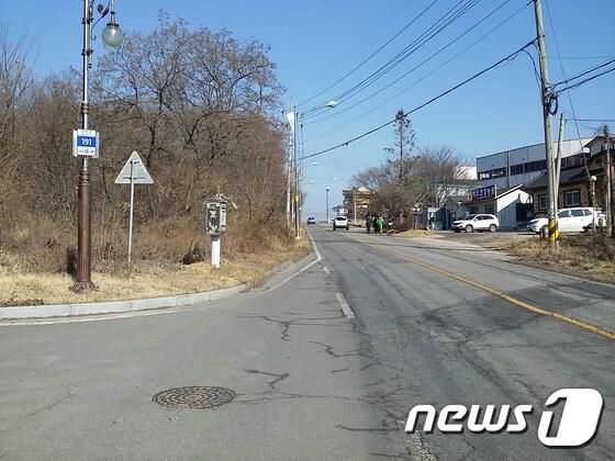본문 이미지 - 좌찬고개 전경.(용인시 제공)ⓒ News1
