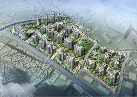 본문 이미지 - 경희궁자이 조감도(제공=서울시)ⓒ News1