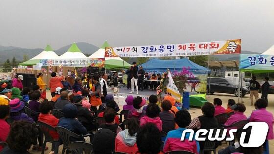 본문 이미지 - ‘제17회 김화읍민 체육대회’의 모습.(철원군 제공) ⓒ News1