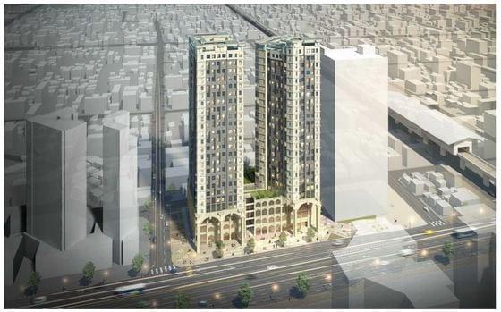 본문 이미지 - 서울 시내 주상복합건물 조감도ⓒ News1