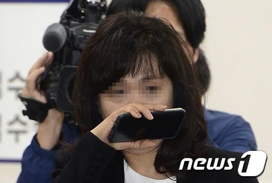 본문 이미지 - 우병우 전 청와대 민정수석의 부인 이민정 정강 대표. ⓒ News1 