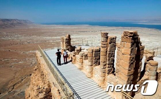 본문 이미지 - 이스라엘 마사다 유적지. ⓒ AFP=뉴스1