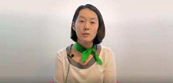 본문 이미지 - 안철수 후보 딸 안설희 씨. ⓒ News1