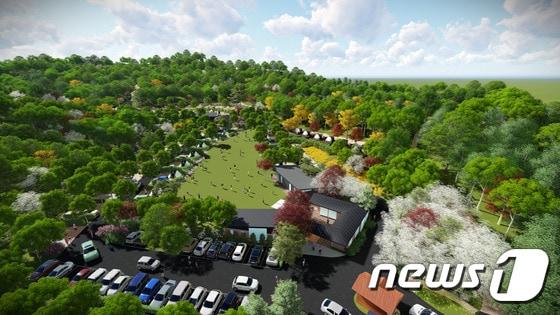 본문 이미지 - 초안산캠핑장 조감도.ⓒ News1