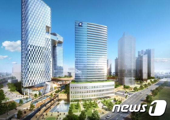 본문 이미지 - 광진구청 신청사 조감도(광진구 제공)ⓒ News1