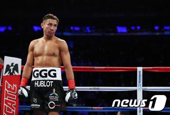 본문 이미지 - 무패 복서 게나디 골로프킨(35·카자흐스탄) ⓒ AFP=News1