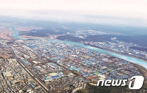 본문 이미지 - 구미국가산업단지 전경(구미시청제공)2017.6.26/뉴스1 ⓒ News1 