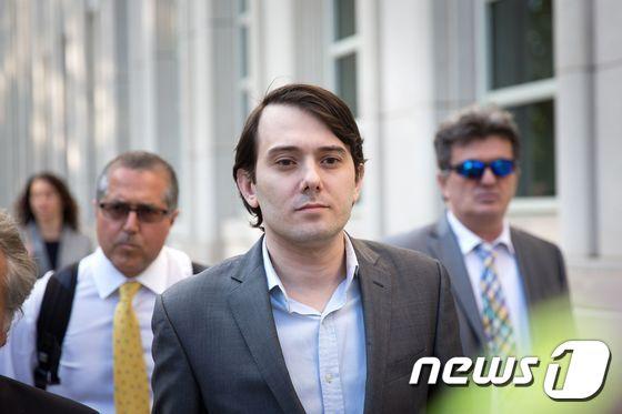 본문 이미지 - 마틴 슈크렐리. ⓒ AFP=뉴스1