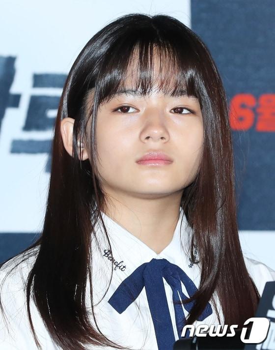 본문 이미지 - 배우 조은형이 7일 오후 서울 왕십리CGV에서 열린 영화 ‘하루’(감독 조선호) 언론시사회에 참석해 매력을 발산하고 있다. ⓒ News1 권현진 기자