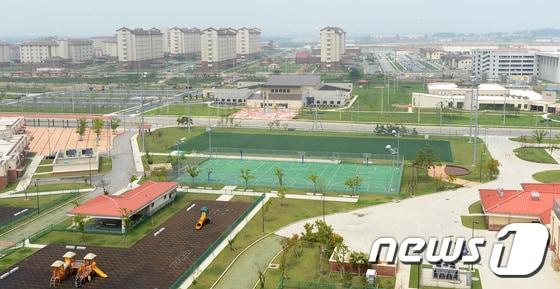 본문 이미지 - 경기도 평택 소재 주한미군기지 '캠프 험프리스'. 2017.7.11/뉴스1 ⓒ News1 오장환 기자