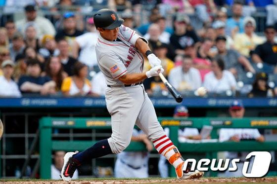 본문 이미지 - 샌프란시스코 자이언츠 황재균ⓒ AFP=News1