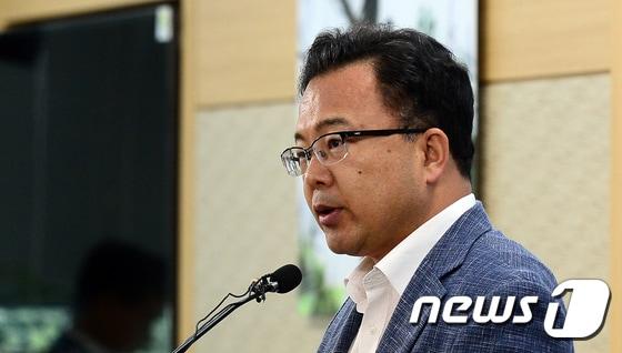본문 이미지 - 김영우 기후에너지환경부 국립환경과학원장 ⓒ 뉴스1 장수영 기자