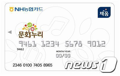 본문 이미지 - 문화누리카드 모습. ⓒ News1