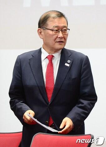 본문 이미지 - 정몽원 한라그룹 회장. 2017.7.19/뉴스1 ⓒ News1 허경 기자