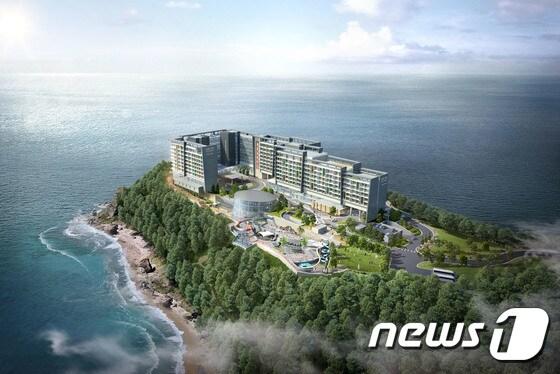 본문 이미지 - 홋데리조트속초 전경. (㈜호텔롯데 제공) 2017.7.20/뉴스1 ⓒ News1 고재교 기자