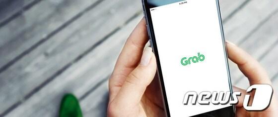 본문 이미지 - 동남아 최대 차량 공유 기업 '그랩'(Grab) 애플리케이션. ⓒ News1