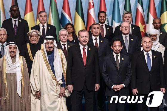 본문 이미지 - 이슬람협력기구(OIC) 정상회의 모습. ⓒ AFP=뉴스1