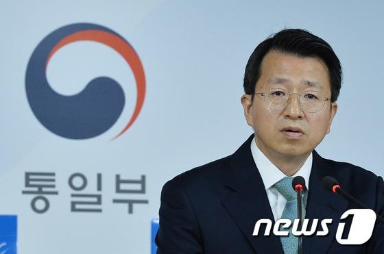 본문 이미지 - 백태현 통일부 대변인/뉴스1 ⓒ News1 이재명 기자
