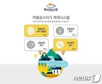 본문 이미지 - 도봉구 개별 공시지가 케어시스템(도봉구 제공)ⓒ News1