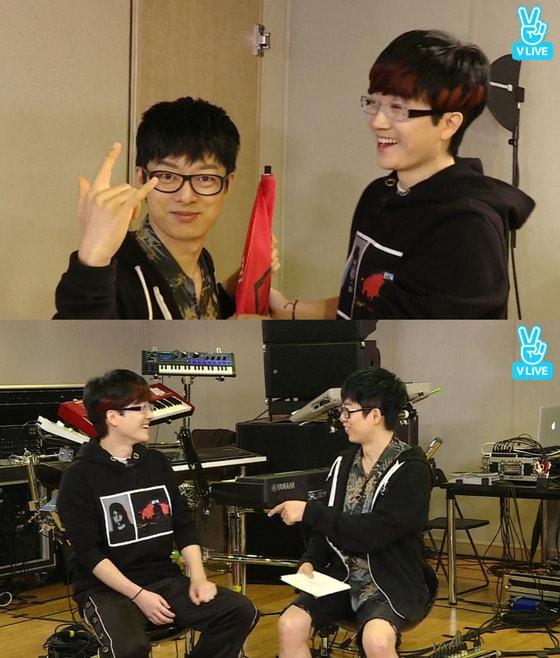 본문 이미지 - 'V'라이브 방송 캡처 ⓒ News1