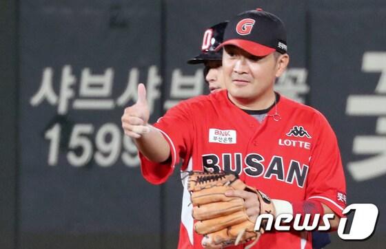 본문 이미지 - 롯데 자이언츠 내야수 문규현(34). /뉴스1 ⓒ News1 여주연 기자