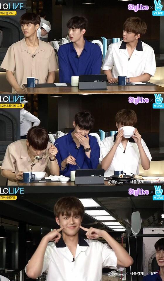 본문 이미지 - 'V라이브' 방송 캡처 ⓒ News1