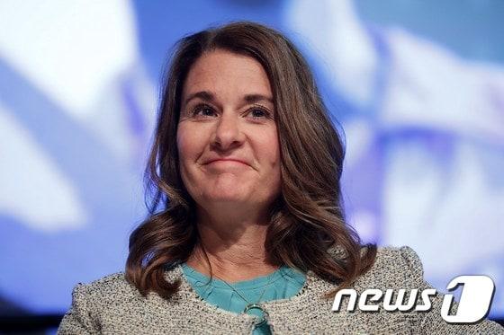 본문 이미지 - 빌게이츠 마이크로소프트(MS) 설립자의 부인 멜린다 게이츠. ⓒ AFP=뉴스1
