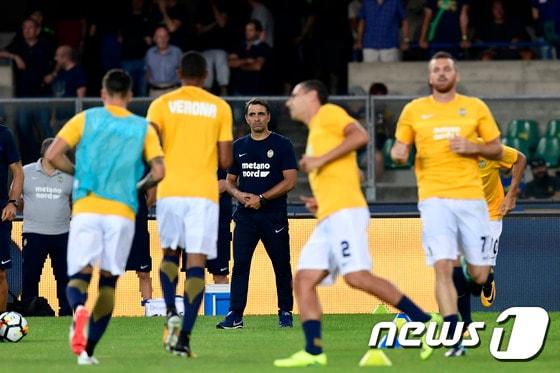 본문 이미지 - 이승우가 입단하는 이탈리아 세리에A의 헬라스 베로나. ⓒ AFP=News1