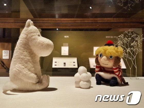 본문 이미지 - 핀란드 독립 100주년 기념-무민 원화전 전시 일부ⓒ News1