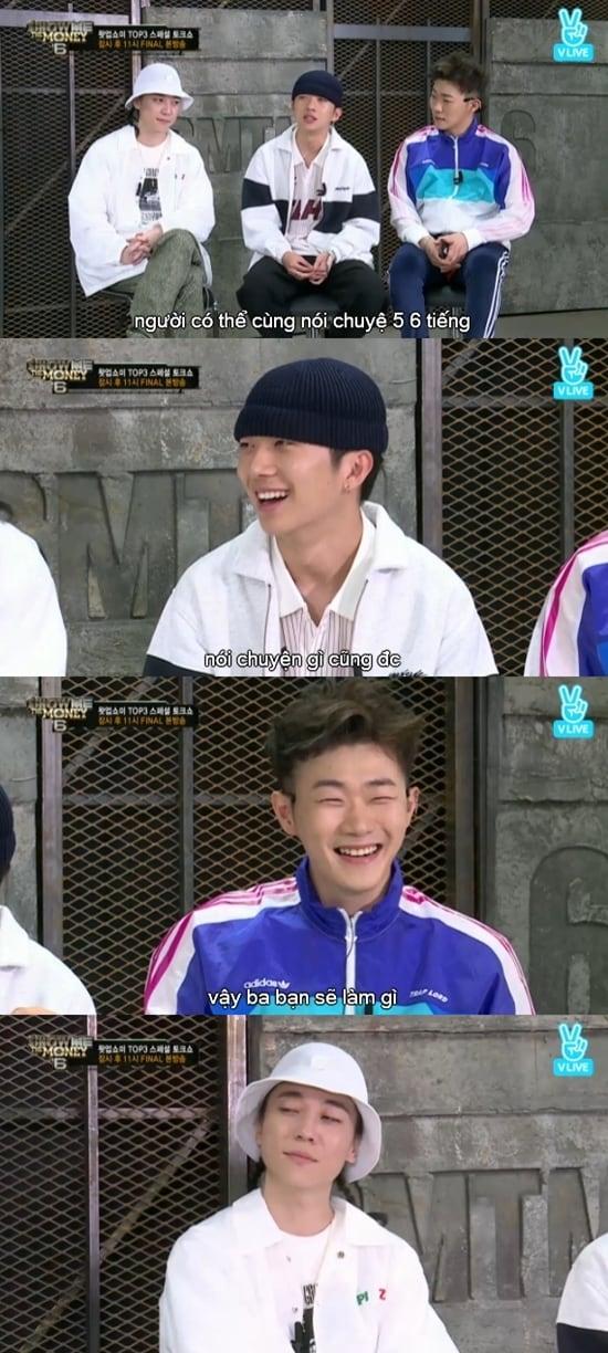 본문 이미지 - 네이버 V라이브 ‘쇼미더머니6 FINAL 왓업쇼미 TOP3 토크쇼’ 방송 화면 캡처 ⓒ News1