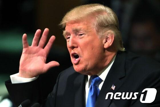 본문 이미지 - 도널드 트럼프 미국 대통령. ⓒ AFP=뉴스1