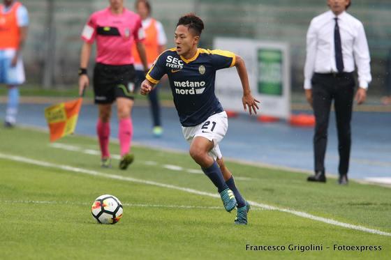 본문 이미지 - 헬라스 베로나의 이승우(19) (헬라스 베로나 페이스북 캡처) ⓒ News1