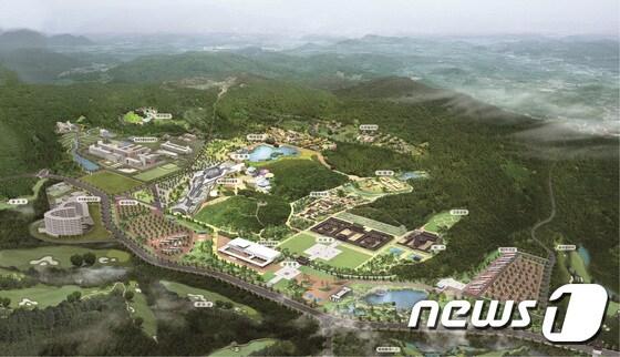 본문 이미지 - 부여 백제문화단지 조감도ⓒ News1