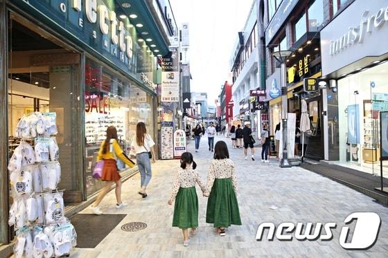 본문 이미지 - 성서동 '젊음의 거리' 풍경ⓒ News1