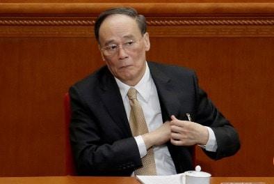 본문 이미지 - 왕치산 전 공산당 중앙 기율위 서기 - SCMP 갈무리