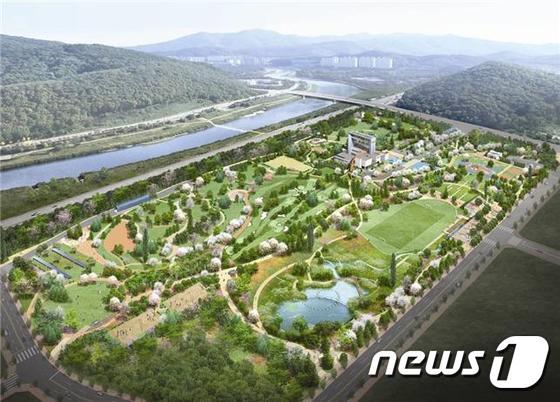 본문 이미지 - 제주시 도두동 제주 공공하수처리장 현대화사업 조감도..(제주도 제공) ⓒ News1